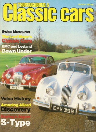 THOROUGHBRED & CLASSIC CARS 1983 MAR - VOLVOs, TIGER TEST